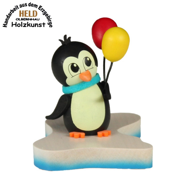 Pinguin auf Eisscholle - Balloon - Jens Held- Olbernhau