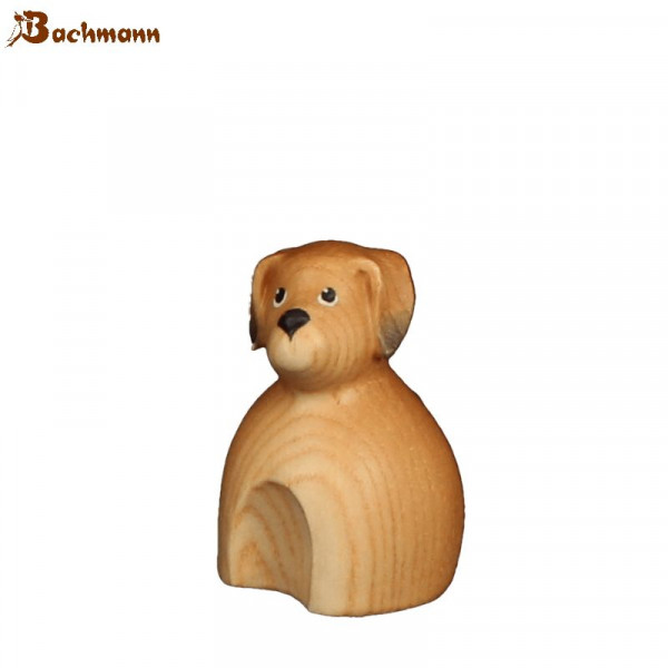 Gloria Krippenfigur Hirtenhund, Color, 12 cm* Holzschnitzerei Konrad Bachmann, Südtirol