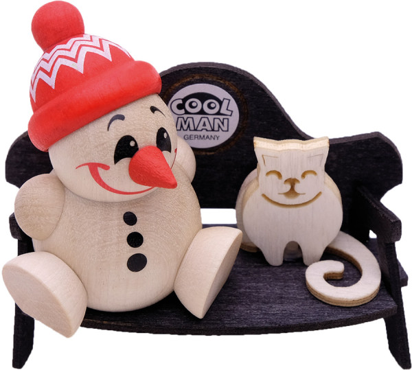 Cool Man Alles für die Katz FHR - Sammelfigur ca. 5 cm by Karsten Braune - Echt Erzgebirge