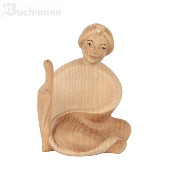 Gloria Krippenfigur Beduine, gebeizt, 12 cm* Holzschnitzerei Konrad Bachmann, Südtirol