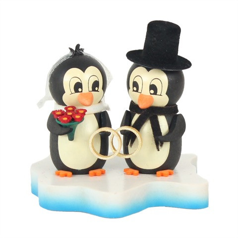 Pinguin auf Eisscholle - Hochzeit - Jens Held- Olbernhau