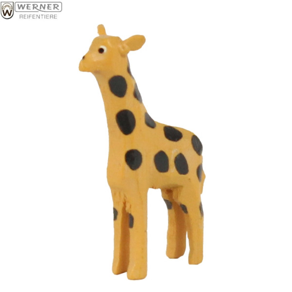 Reifentier Giraffe Jungtier , ca. 4 cm Werner Reifentiere Seiffen / Erzgebirge