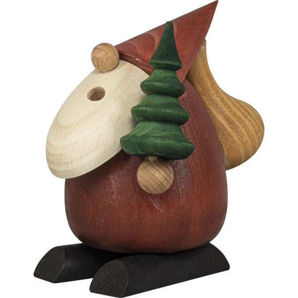 Saico Räucherfigur Weihnachtsmann Baumlieferservice Qualität aus dem Erzgebirge - Made in Germany