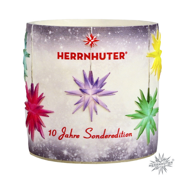 Herrnhuter Kerze -10 Jahre Sonderedition_ Original Herrnhuter® Sterne -Made in Germany-