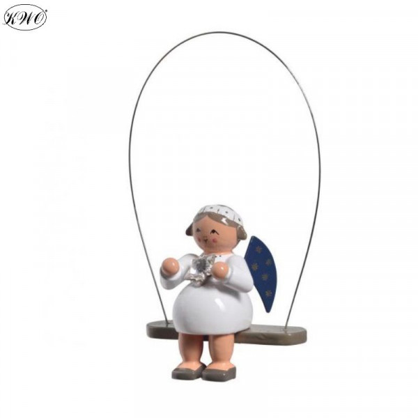 Schaukelengel mit Stern, 8cm