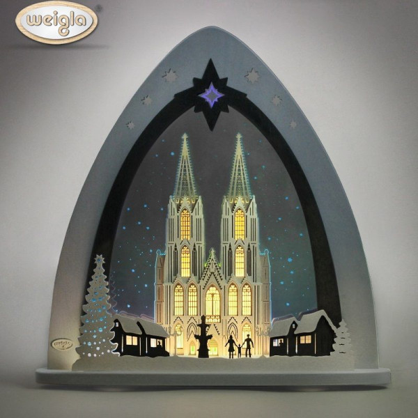 Weigla LED Lichterspitze "Kölner Dom"