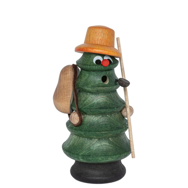 Saico Räuchermännchen Räucherbaum Wanderer Qualität aus dem Erzgebirge - Made in Germany