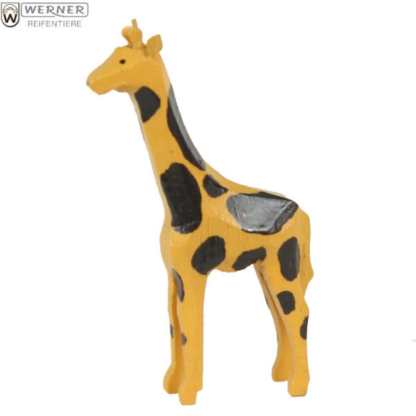 Reifentier Giraffe , ca. 6,5 cm Werner Reifentiere Seiffen / Erzgebirge