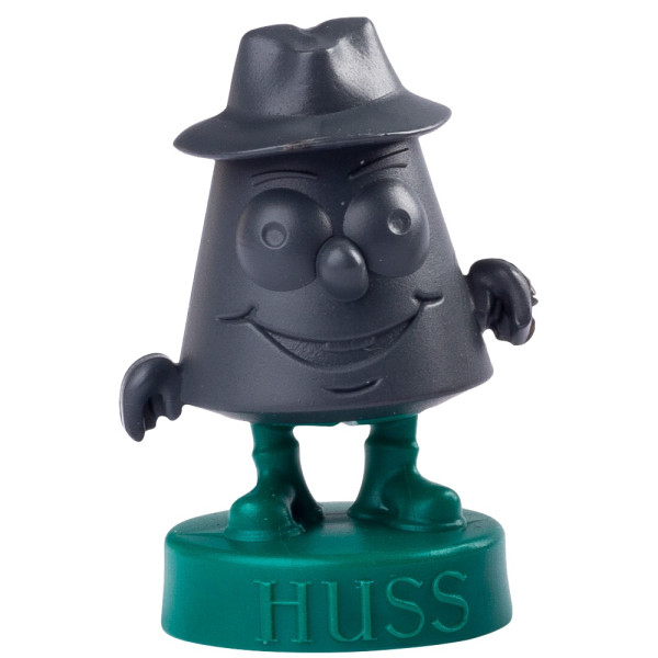 Huss Karzl-Figur grün, magnetisch, ca. 3 cm Echte Erzgebirgische Handarbeit aus Neudorf/ Erzgebirge