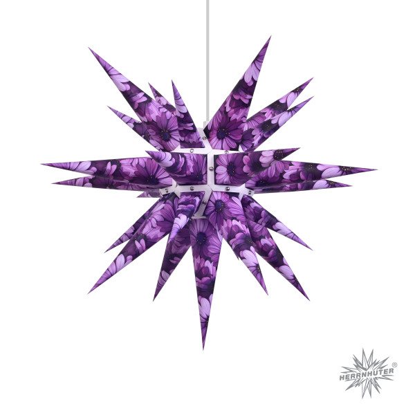 Herrnhuter Adventsstern I6, 60 cm Kapmargerite Papierstern inkl. Beleuchtung !