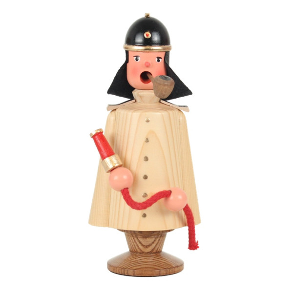 Klaus Huss Räuchermann Feuerwehrmann natur ca. 16 cm