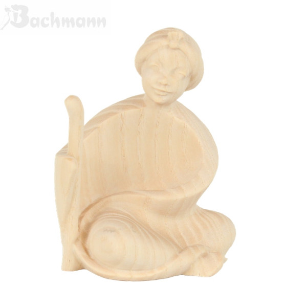 Gloria Krippenfigur Beduine, Esche natur, 16 cm* Holzschnitzerei Konrad Bachmann, Südtirol