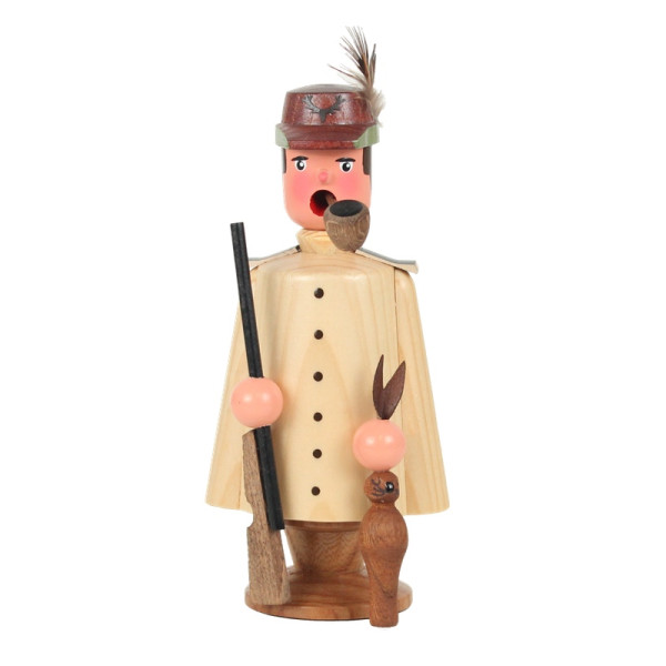Klaus Huss Räuchermann Jäger natur ca. 16 cm
