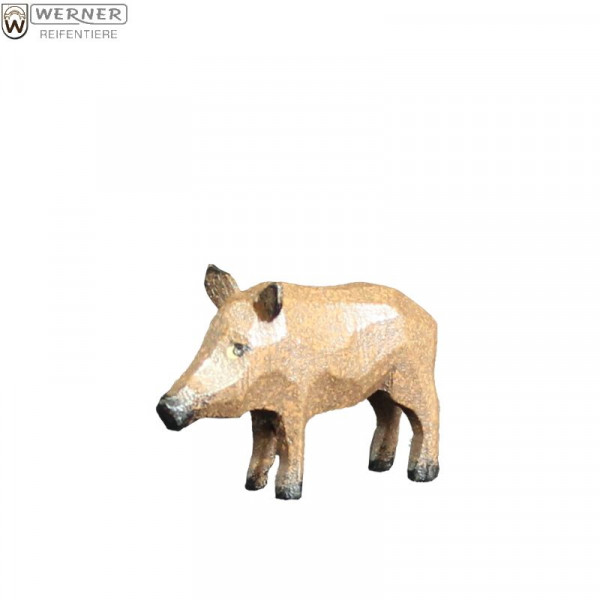 Reifentier Wildschwein klein (Bache), 3 cm