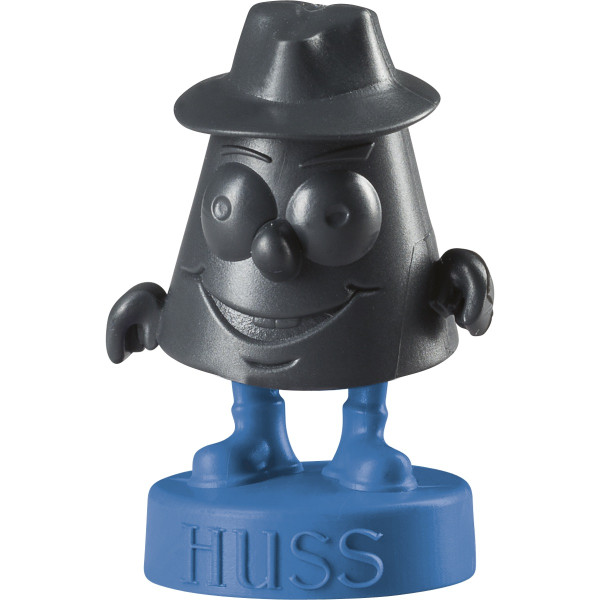 Huss Karzl-Figur blau, magnetisch, ca. 3 cm Echte Erzgebirgische Handarbeit aus Neudorf/ Erzgebirge