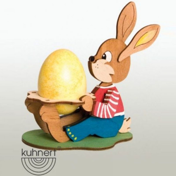 Bastelset Osterhase sitzend aus Holz