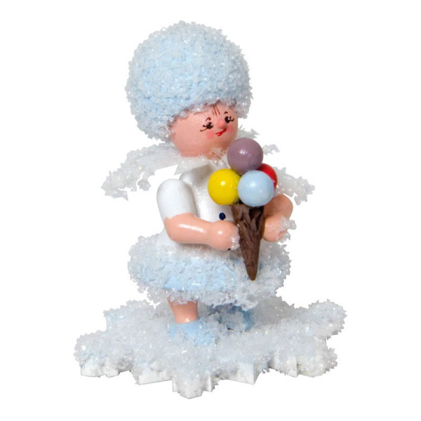 Schneeflöckchen mit Eis, Artikel 43148 Sammelfigur, Höhe ca. 5 cm