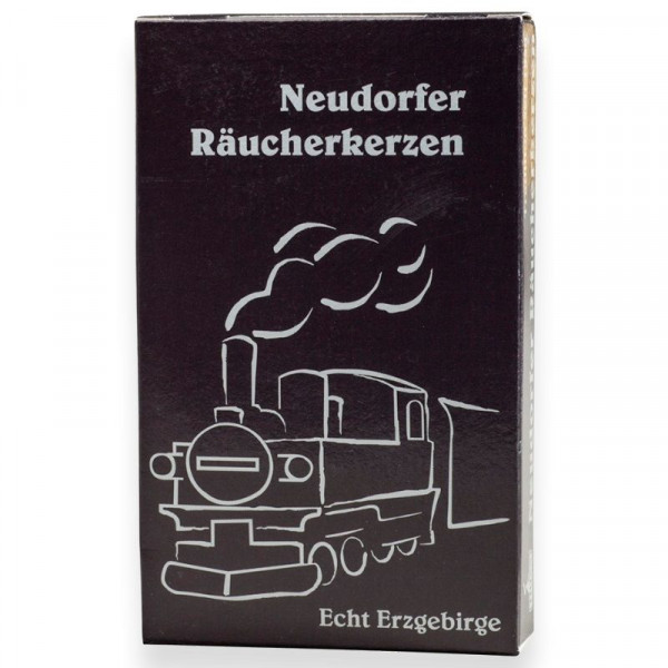 Neudorfer Räucherkerzen technische Düfte, Dampflokduft Original Erzgebirgische Räucherkerzen für Eisenbahnfreunde