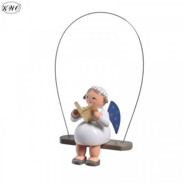 Schaukelengel mit Buch, 8 cm