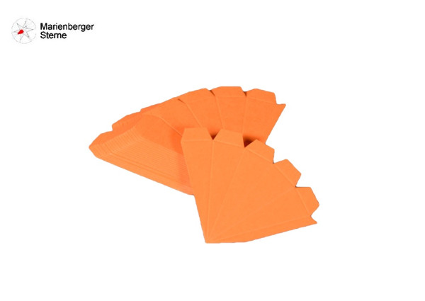 Marienberger Sterne Selbstbausatz 3er Set Orange, 3 Sterne 16 cm ohne Beleuchungsset & Netzgerät