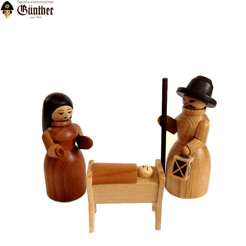 VINTAGE: 3 Stück - Keramik Heilige Familie - Maria Produktbild-Vorschau 9