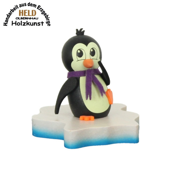 Pinguin auf Eisscholle - Tanzversuche - Jens Held- Olbernhau