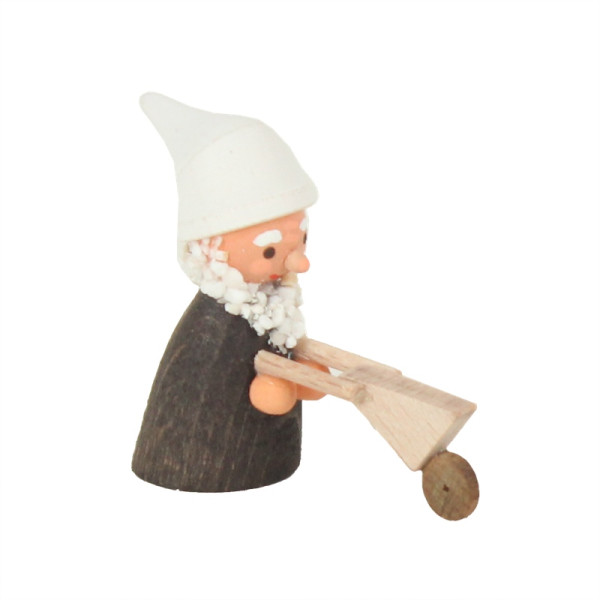 Sammelfigur Berggeist Karrenbauer, ca. 4,5 cm -Hennig Figuren Deutschneudorf- Erzgebirgische Handarbeit