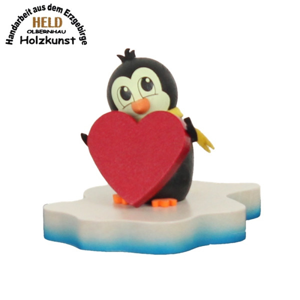 Pinguin auf Eisscholle - In Love - Jens Held- Olbernhau