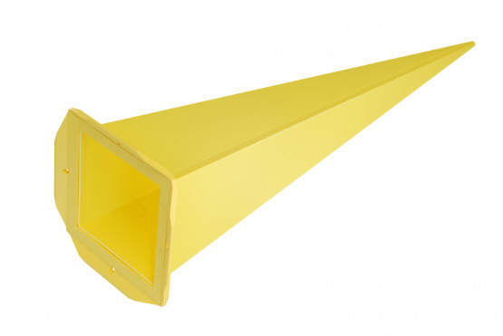 Einzelzacke A13 - Viereck, gelb Ersatzzacke für Herrnhuter Stern A13