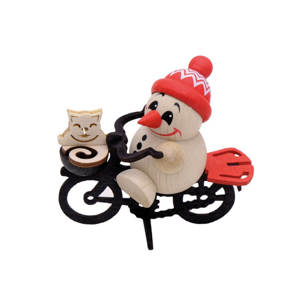 Cool Man Mietz on Tour- Sammelfigur ca. 5 cm by Karsten Braune - Echt Erzgebirge