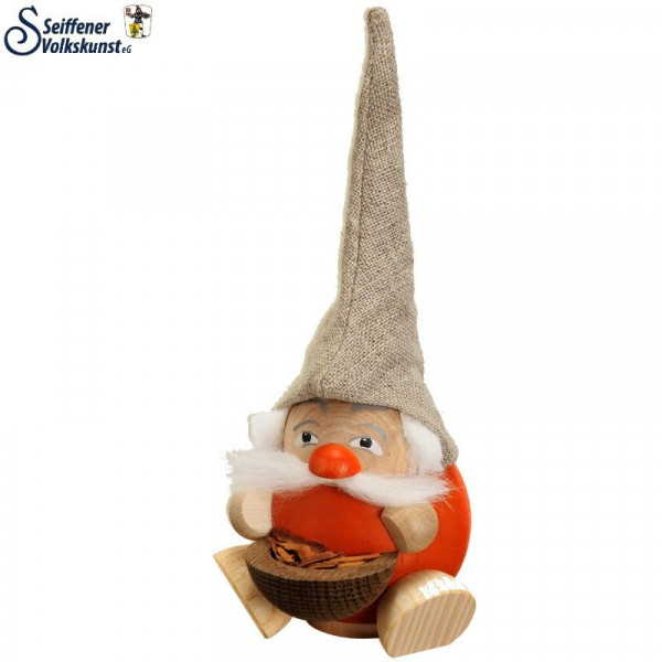 Kugelräucherfigur Duft-Zimtzwerg, 19 cm