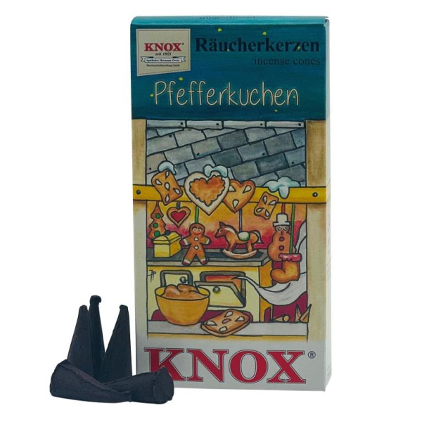 Räucherkerzen Weihnachtbäckerei Pfefferkuchen 24 Stück, Größe M