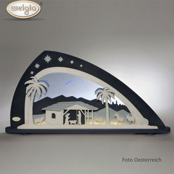 LED-Schwibbogen "Bethlehem" Qualität aus dem Erzgebirge - Made in Germany