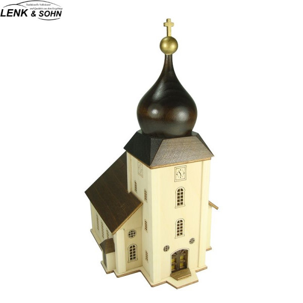 Lichterhaus Bergkirche klein ohne Beleuchtung Lenk & Sohn - Volkskunst aus dem Erzgebirge