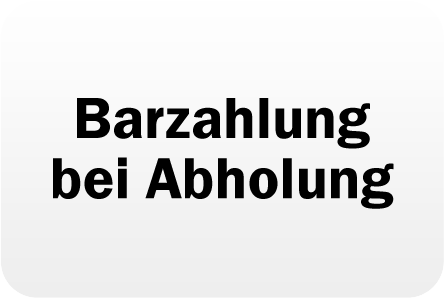 Barzahlung bei Abholung